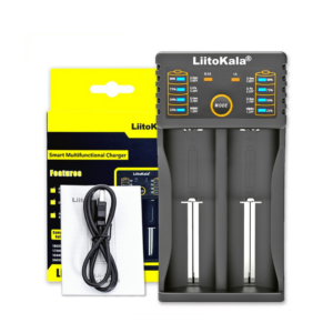 O Carregador Inteligente LiitoKala Lii-202 para Baterias Recarregáveis é um carregador inteligente e rápido, ideal para quem busca praticidade, segurança e compatibilidade com diversos tipos de baterias.
