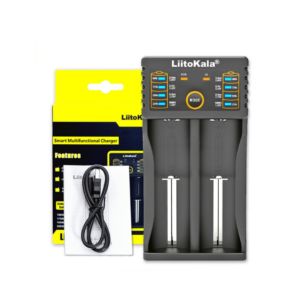 Carregador Inteligente LiitoKala Lii-202 para Baterias Recarregáveis